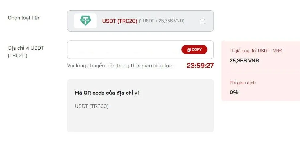 copy địa chỉ ví điện từ xoso333